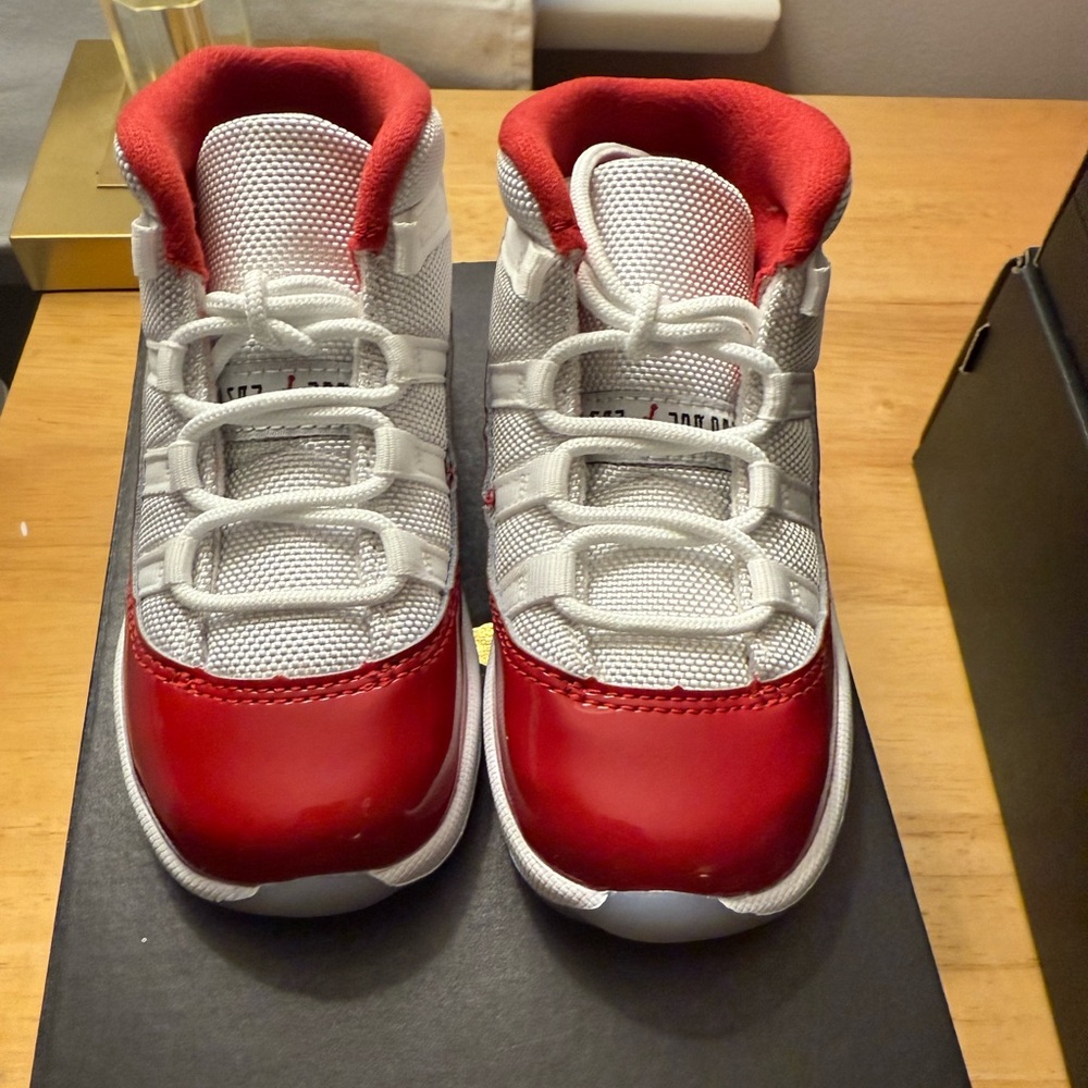 Brand New Toddler 8C Cherry Red 11 Jordans